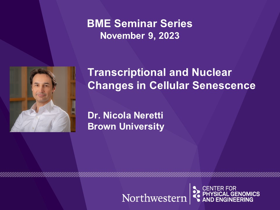 BME Seminar Series: Dr. Nicola Neretti